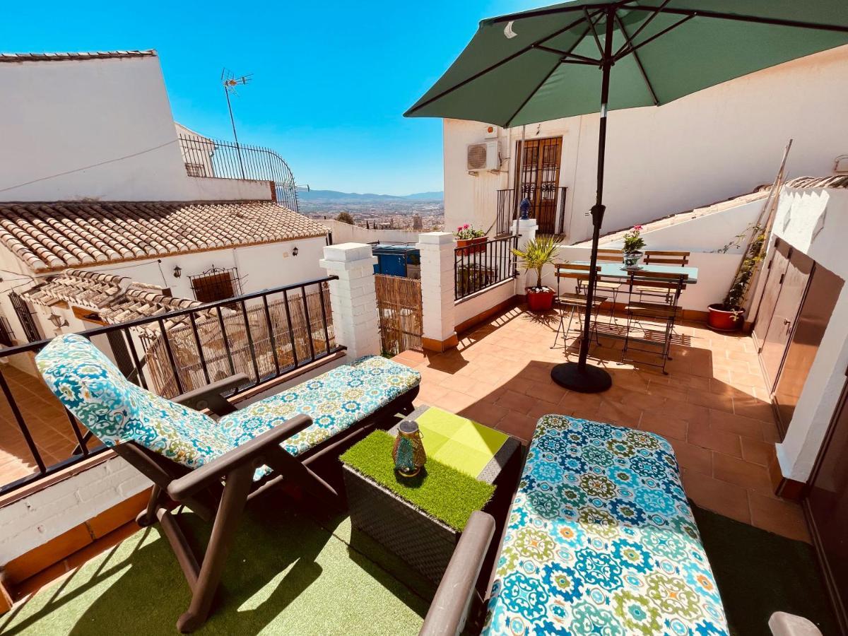 Apartamento Casa Lucia Albaicin Con Terraza Granada Exterior foto